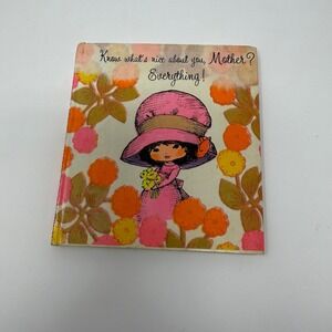 Vtg know what's nice mother American Greetings Sunbeam Library Mod Power Groovy